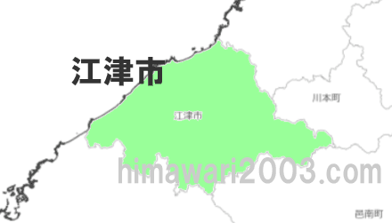 江津市のマップ