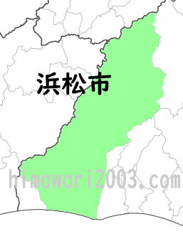 浜松市のマップ