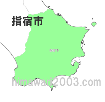 指宿市のマップ