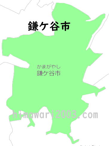 鎌ケ谷市のマップ