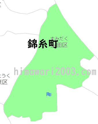 錦糸町のマップ