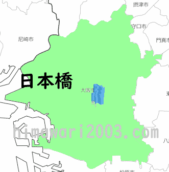 日本橋のマップ