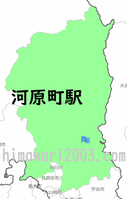 四条河原町のマップ