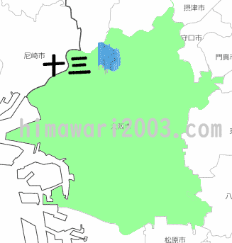 十三のマップ